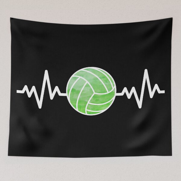 Item preview, Volleyball Watercolour Green Pack designed and sold by KauzSL.