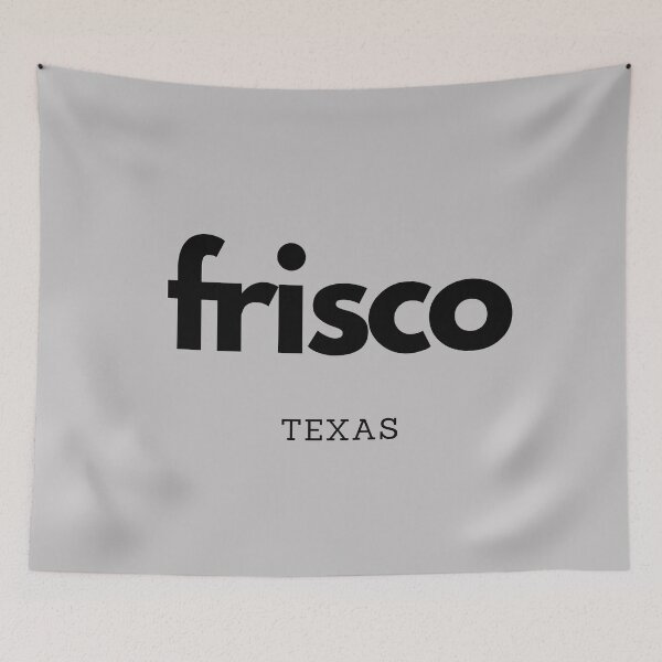 Item preview, Frisco Texas Black Simple  designed and sold by Shujii.