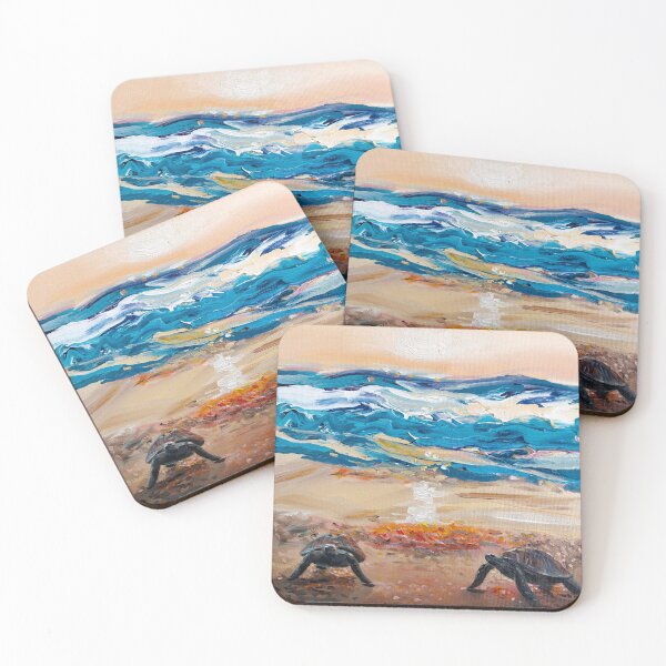 Item preview, Waves and Turtles  designed and sold by rachelhellier.