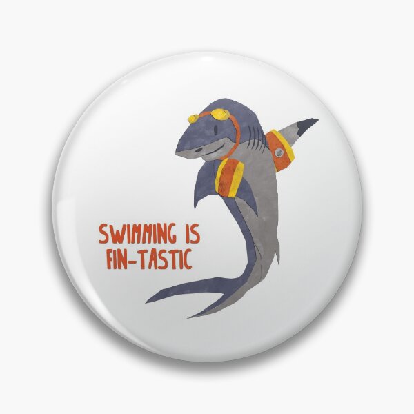 Item preview, Swimming is Fin-tastic! designed and sold by Ben Doney.