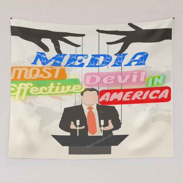 Item preview, Media Most Effective Devil In America designed and sold by MOHAMEDZE.