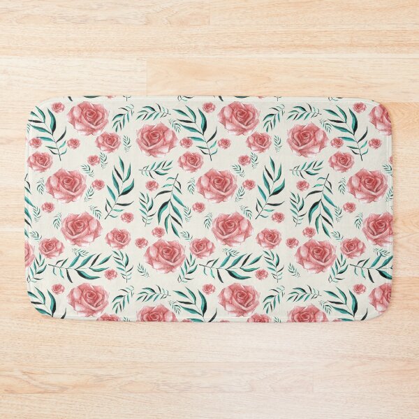 Item preview, Watercolour Rose Pattern designed and sold by sunandsnowglobe.