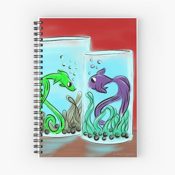 Item preview, Amour de Poissons designed and sold by AuReveVoyageur.