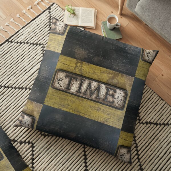Time Floor Pillow