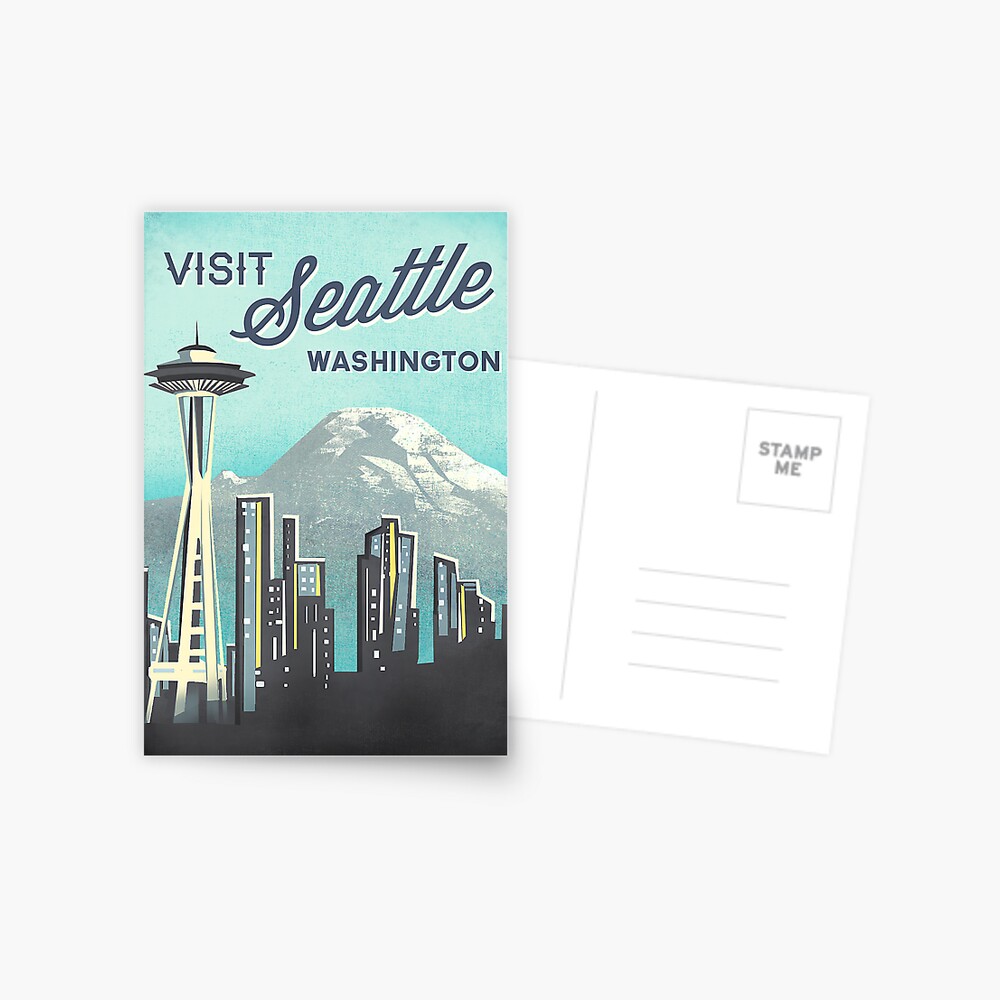 Seattle Space Needle Postcard