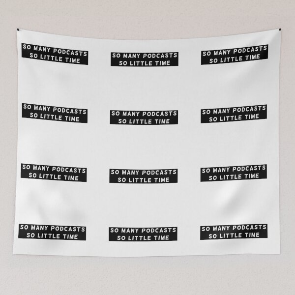Item preview, So many podcasts so little time designed and sold by avit1.