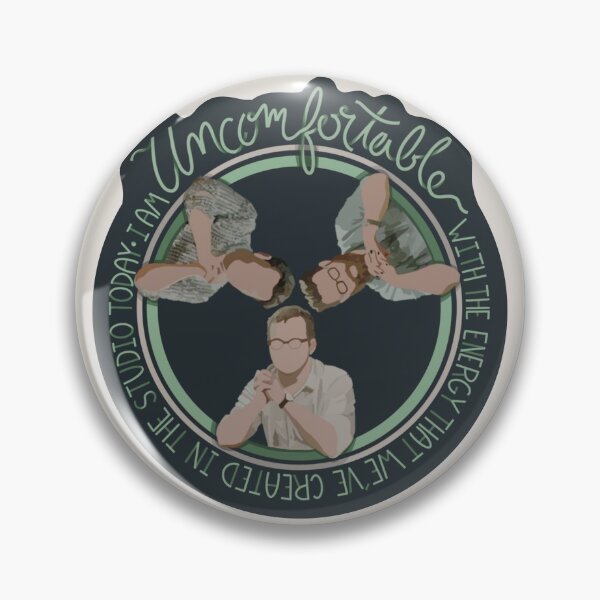 Item preview, I Am Uncomfortable with the Energy That We’ve Created in the Studio Today (Circle Green) designed and sold by sonderforlonger.