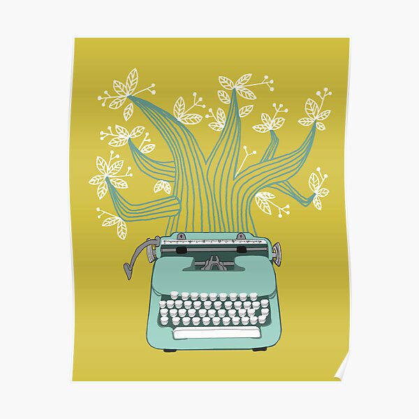 the Typing Tree Poster