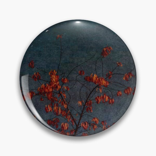 Item preview, Textured autumn colours, dark sky and orange leaves designed and sold by SulkaCreative.