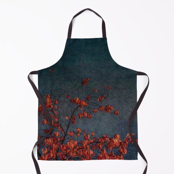 Item preview, Textured autumn colours, dark sky and orange leaves designed and sold by SulkaCreative.