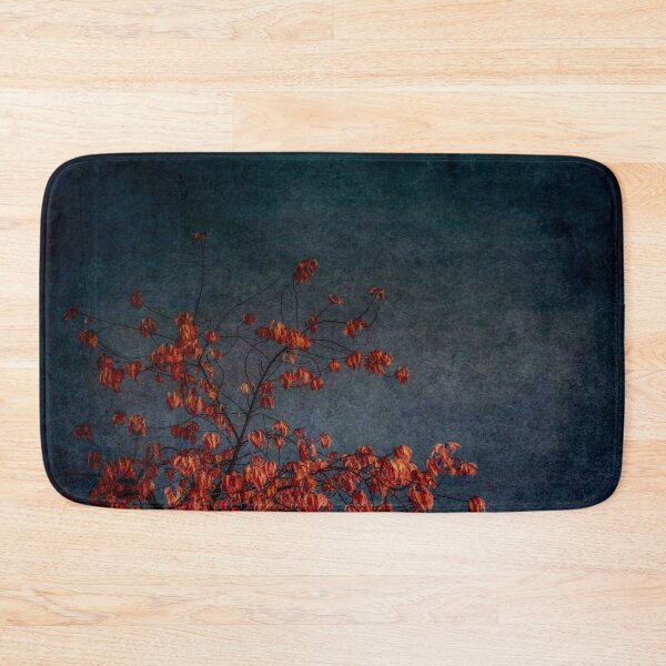 Item preview, Textured autumn colours, dark sky and orange leaves designed and sold by SulkaCreative.