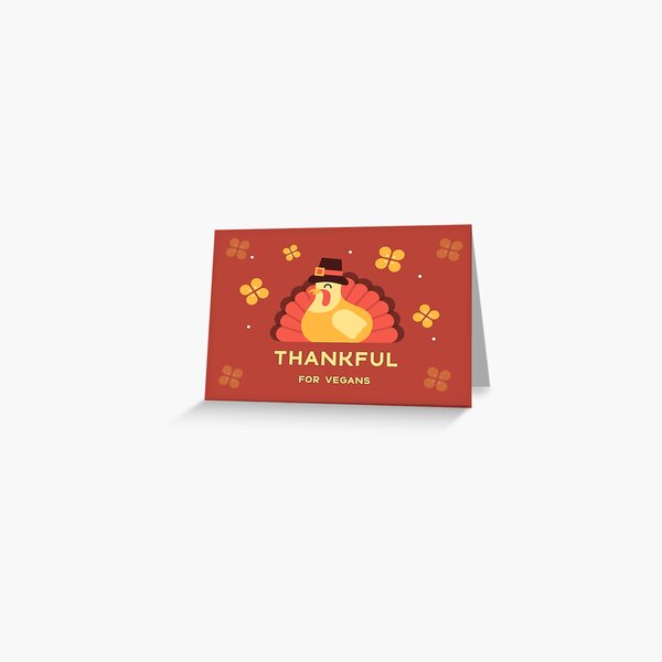 Item preview, Thankful For Vegans  -  Thanksgiving designed and sold by GreenSlate.