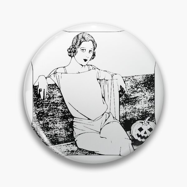 Item preview, Halloween woman pumpkin designed and sold by amrmab.