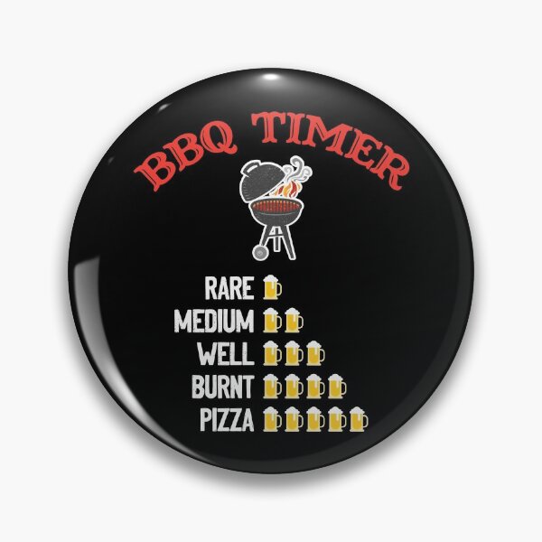 Item preview, BBQ TIMER Dark Background designed and sold by w1ckerman.