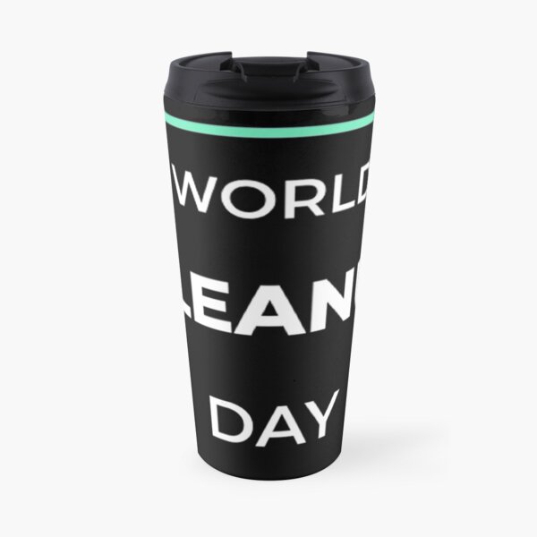 World Cleanup Day Travel Mug