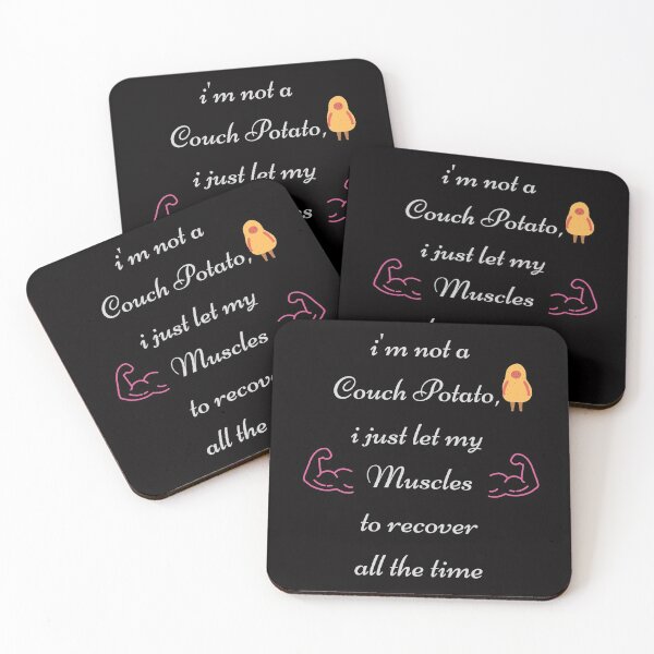 Item preview, i'm not a Couch Potato, i just let my muscles to recover all the time designed and sold by CreativTEES !.