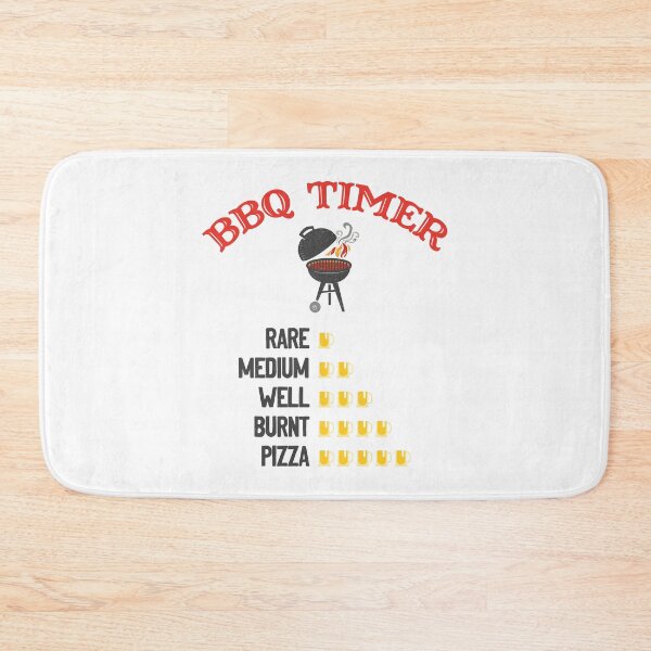 Item preview, BBQ TIMER White Background designed and sold by w1ckerman.