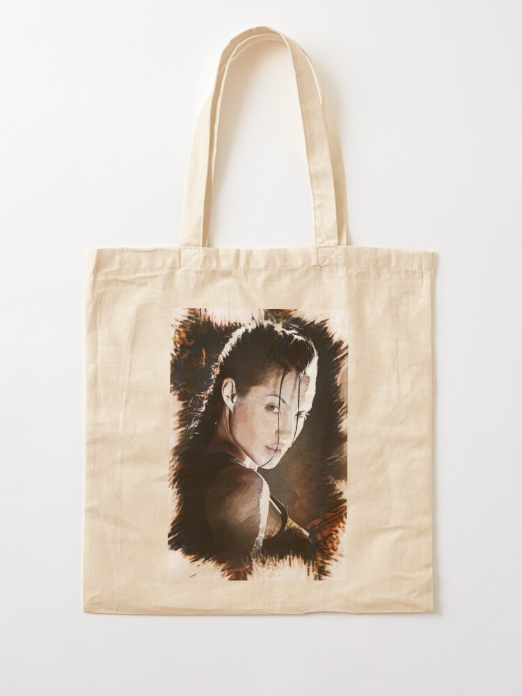 Lara Croft - TOMB RAIDER [Angelina Jolie] Tote Bag for Sale by Naumovski