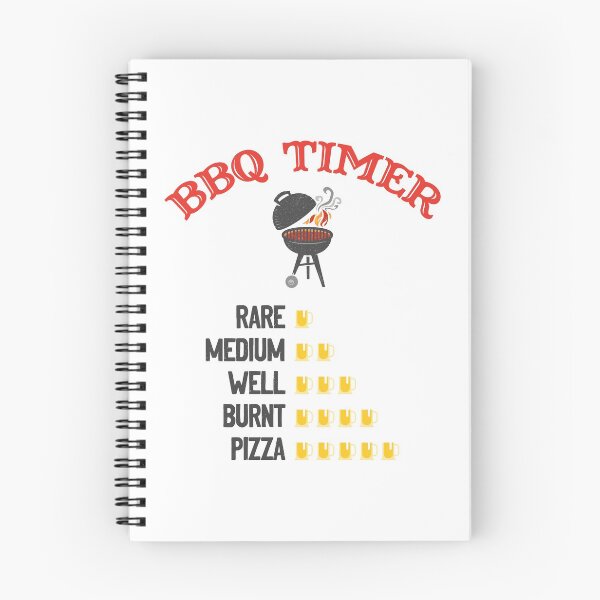 Item preview, BBQ TIMER White Background designed and sold by w1ckerman.