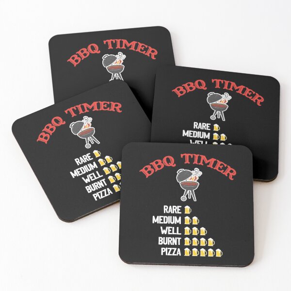 Item preview, BBQ TIMER Dark Background designed and sold by w1ckerman.