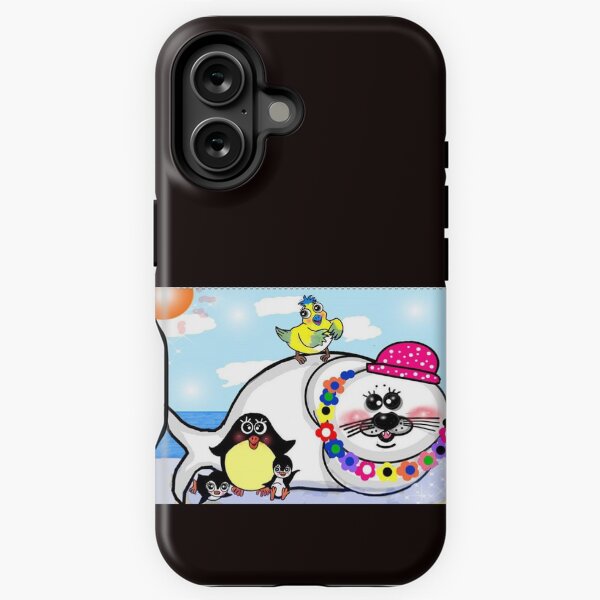 Item preview, Animals - Bird, Penguins and Seal - On holidays  designed and sold by Shirley cute art .