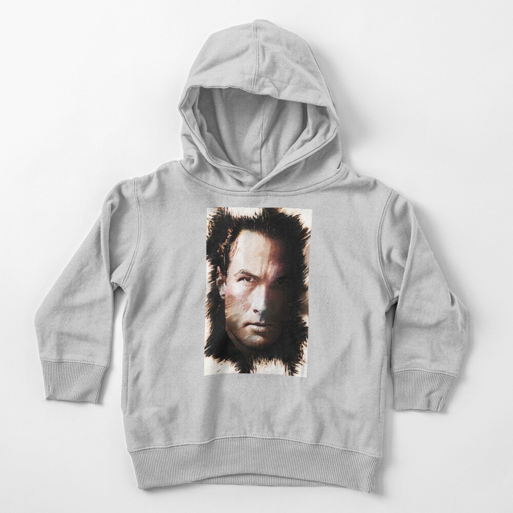 Steven Seagal - Custom Digital Artwork Toddler Pullover Hoodie