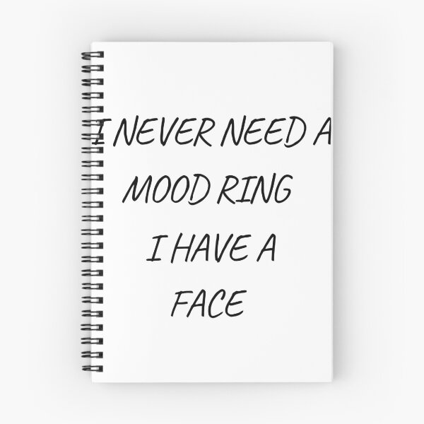 Item preview, I never need a mood ring i have a face designed and sold by UsaHappyArt.
