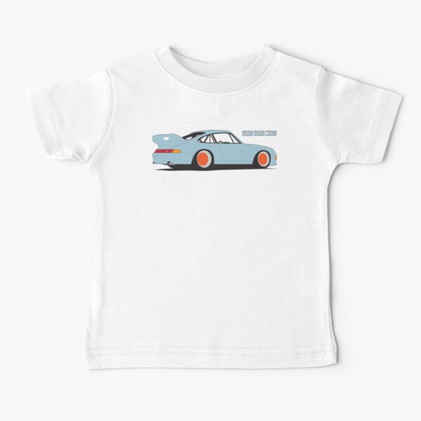 Porsche 993 graphique T-shirt bébé
