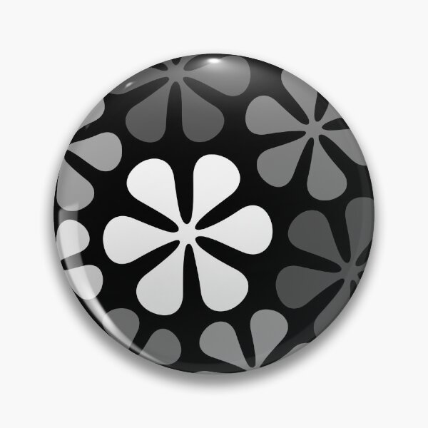 Item preview, Abstract Flowers Monochrome designed and sold by NataliePaskell.