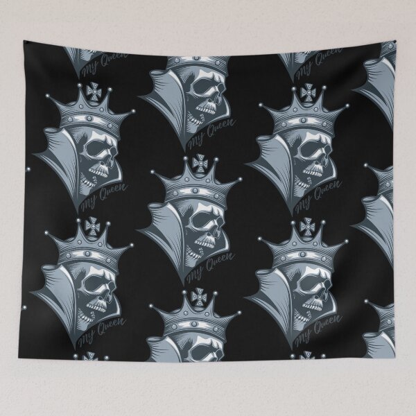 Item preview, My queen Skull designed and sold by PickCreation.