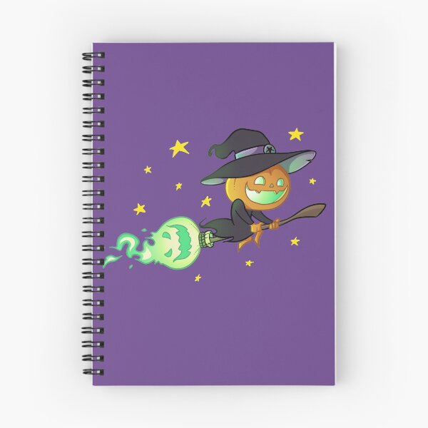 Item preview, Pumpkin Witch on Haunted Broomstick designed and sold by Chris Starr.