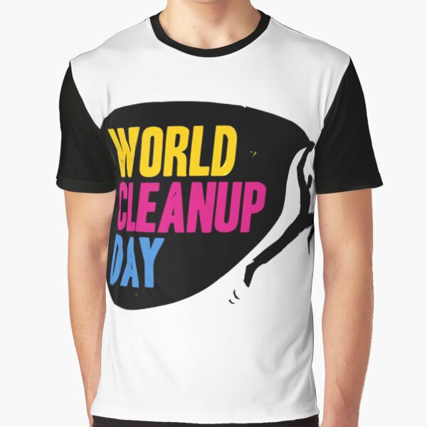 World Cleanup Day Graphic T-Shirt