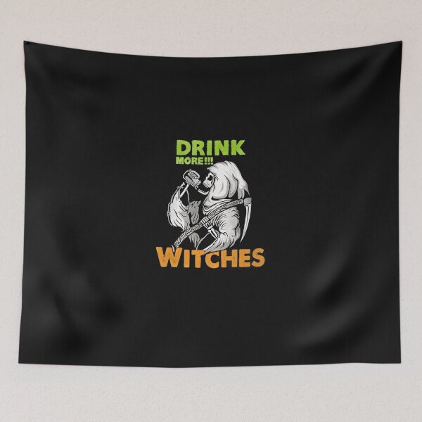 Item preview, Drink More Witches Halloween Design  designed and sold by farock.