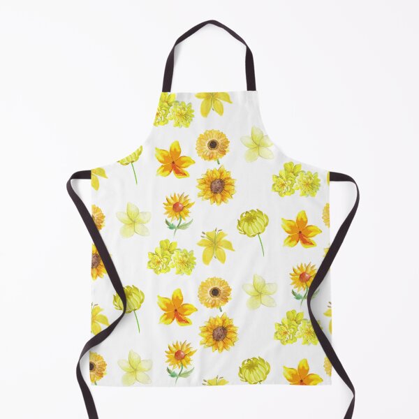 Item preview, Watercolor Yellow Wild Flowers Pack designed and sold by The Little Wood Cottage.