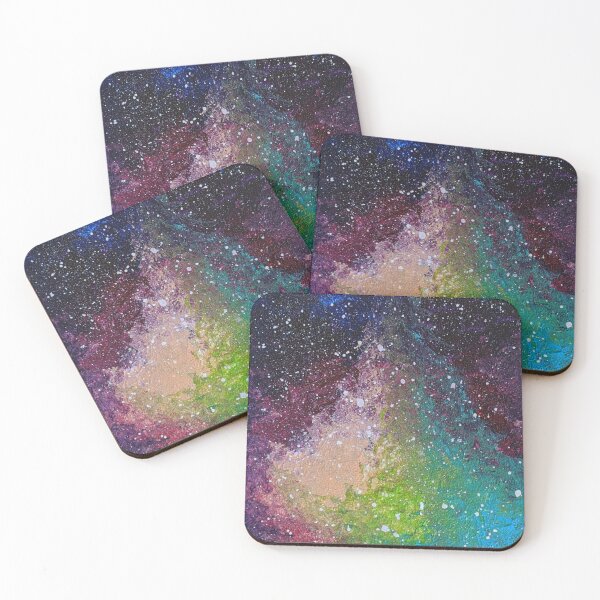 Item preview, Deep space nebula acrylic painting designed and sold by StarlightTales.