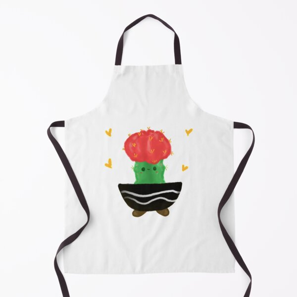 Item preview, Cute red moon cactus with black pot designed and sold by AnyssNara.
