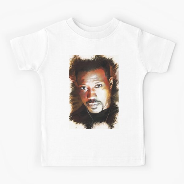Wesley Snipes - Custom Digital Artwork Kids T-Shirt