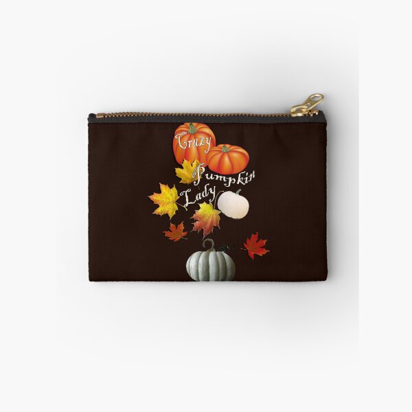 Item preview, Autumn Design Crazy Pumpkin Lady Quote, Graphic Leaves and Pumpkins Funny Fall Apparel & Home Decor designed and sold by Cute & Sassy Custom Gifting Boutiques.