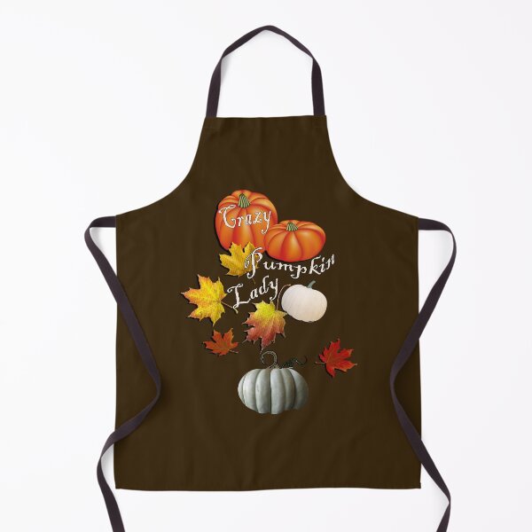 Item preview, Autumn Design Crazy Pumpkin Lady Quote, Graphic Leaves and Pumpkins Funny Fall Apparel & Home Decor designed and sold by Cute & Sassy Custom Gifting Boutiques.