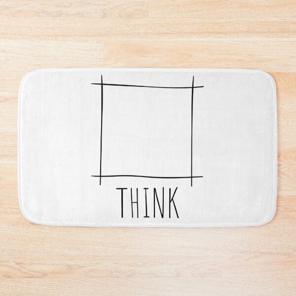 Item preview, Think ( outside the box ) - minimalistic designed and sold by RIVEofficial.