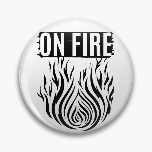 Item preview, On Fire - flame tattoo designed and sold by RIVEofficial.
