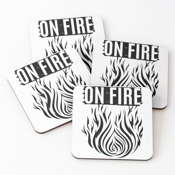 Item preview, On Fire - flame tattoo designed and sold by RIVEofficial.