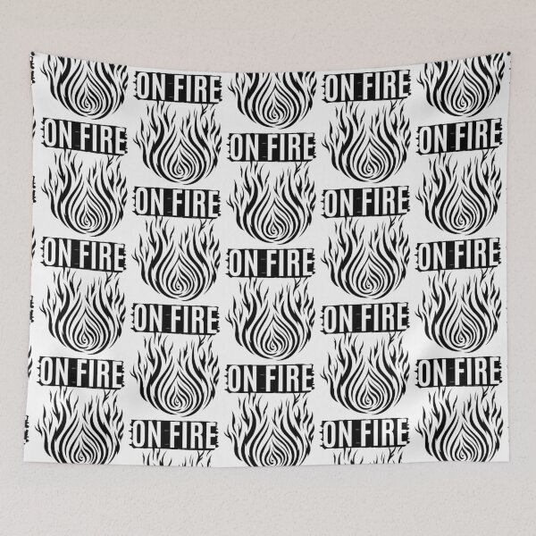 Item preview, On Fire - flame tattoo designed and sold by RIVEofficial.