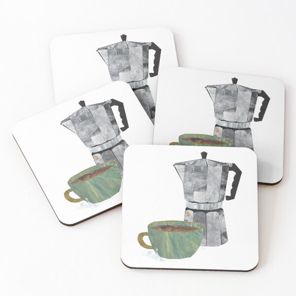 Item preview, Moka Pot & Coffee Cup designed and sold by BabbanGaelg.