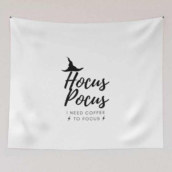 Item preview, Hocus pocus I need coffee to focus designed and sold by ShopSpot.
