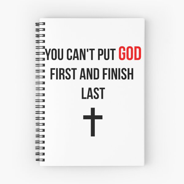 Item preview, You cant put God first and finish last designed and sold by tripanthias.