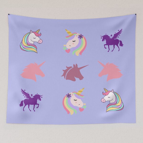 Item preview, Unicorn Sticker Pack Collection designed and sold by dhajr.