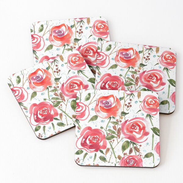 Item preview, Roses and berries designed and sold by Andrea Snuggs.