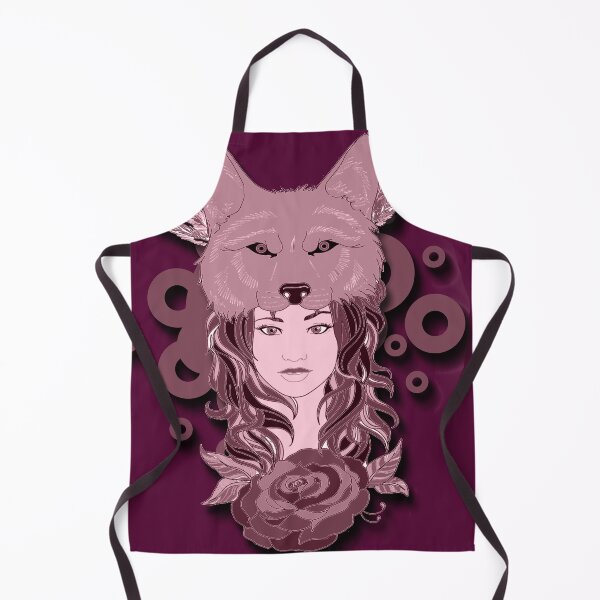 Item preview, wolf girl designed and sold by Sonia Jones Art.