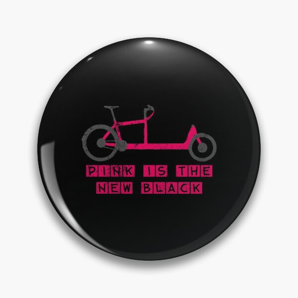 Item preview, Black is the new pink. Pink cargo bike designed and sold by the-nic-001.